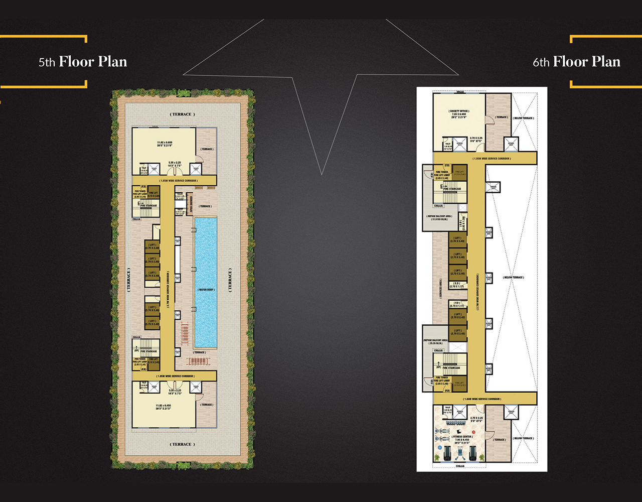 Emperia Icon 4 BHK Floorplan